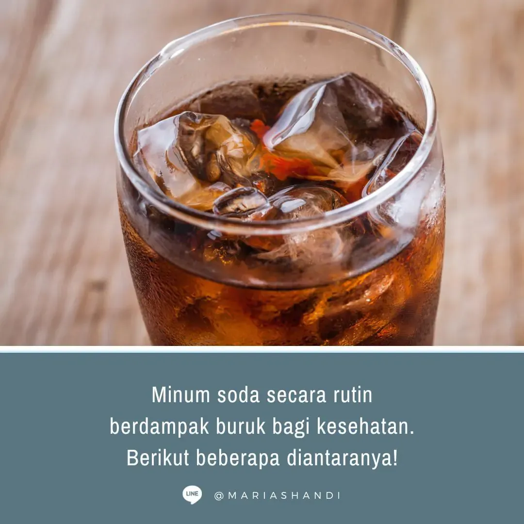 Dampak Minum Soda Rutin pada Kesehatan