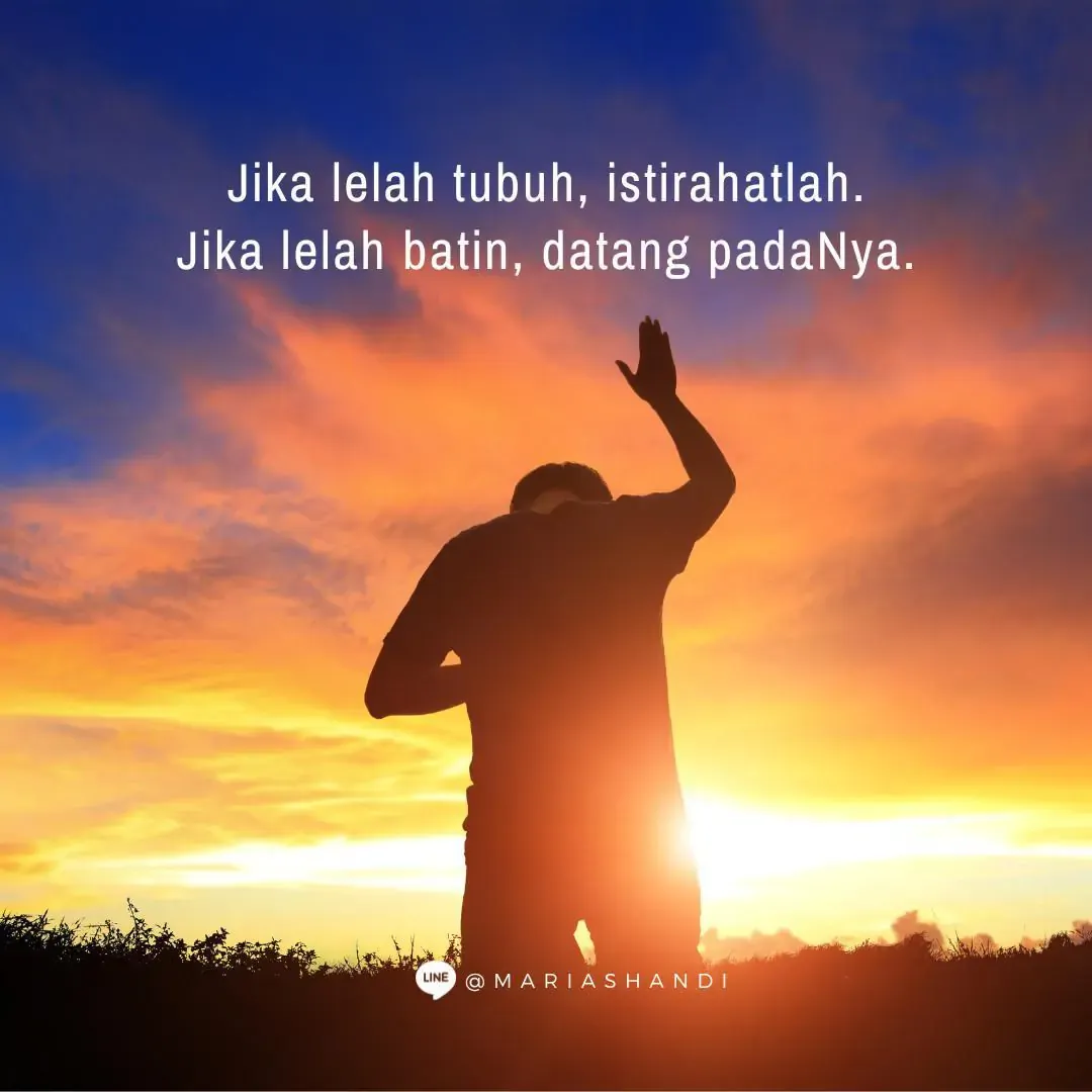 Menyikapi Rasa Capek dengan Istirahat